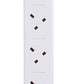 Electric Cable Extension Tower Lead 13amp Plug 10 Way Output Socket 10 Gang 2m