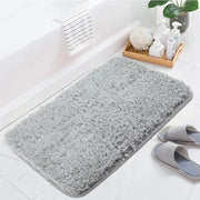 Non Slip Bath Mat Bathroom Rugs Water Absorbent Toilet Pedestal Mats 80 X 50cm Delux Rugs