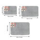 Non Slip Bath Mat Bathroom Rugs Water Absorbent Toilet Pedestal Mats 80 X 50cm