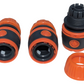 1/2'' Garden Water Hose Pipe Tap Connector Conection Fitting Adaptor 3Pc