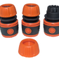1/2'' Garden Water Hose Pipe Tap Connector Conection Fitting Adaptor 3Pc