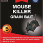 Mouse Killer Grain Bait 5x10g Sachets Strong Rodent Poison Indoor Outdoor Use