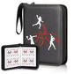 50 Pages 4 Pocket Card Binder Album Trading Cards Collection Holder Sports