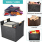 Carrier Bag Wood Holder Felt Storage Basket Fireplace Log Tote Outdoor Carrying