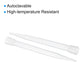 100Pcs 5ml Pipette Tips Clear PP Plastic Autoclavable Universal Lab Pipettor