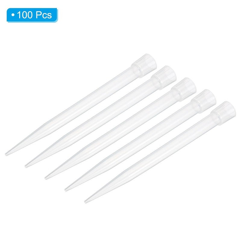100Pcs 5ml Pipette Tips Clear PP Plastic Autoclavable Universal Lab Pipettor