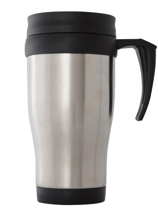 Travel Mug Insulated 0.4l Thermal Flask Cup Hot Cold Drink Coffee Tea Portable