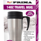 Travel Mug Insulated 0.4l Thermal Flask Cup Hot Cold Drink Coffee Tea Portable