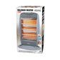 1200W Electric Halogen Heater Oscillating 3 Bar Portable Quartz Grey UK Plug