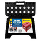 Heavy Duty Folding Step Stool Multi-Purpose Strong & Sturdy Kitchen Bath Toilet
