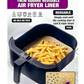 Air Fryer Liners Non Stick Reusable Silicone Square Baking Mat 19cm