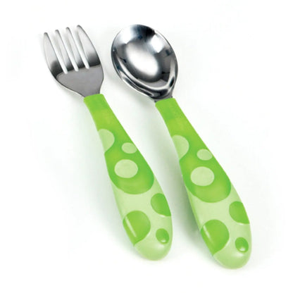 Munchkin Baby Fork and Spoon Cutlery Set Toddler Food Feeding 12m+ Munchkin