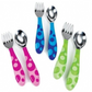 Munchkin Baby Fork and Spoon Cutlery Set Toddler Food Feeding 12m+