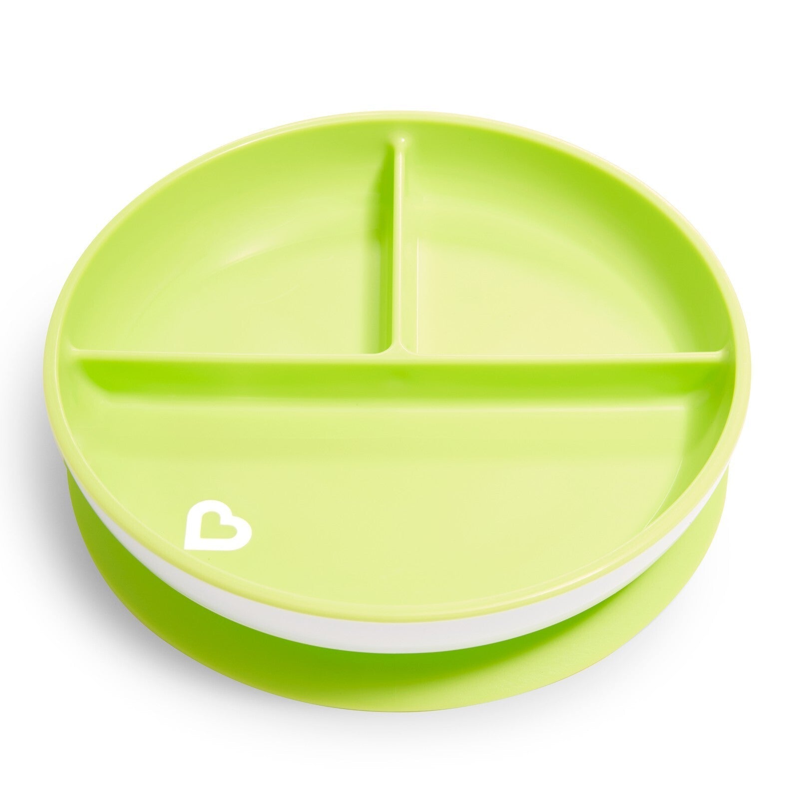 Munchkin Baby Toddler Stay Put Divided Suction Feeding Meal Plate 6m+ Munchkin