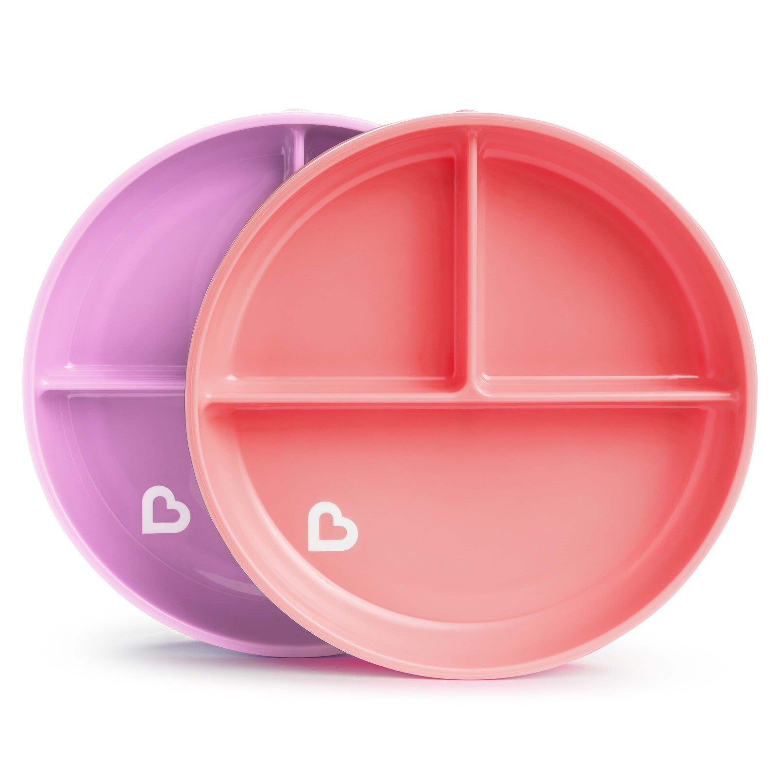 Munchkin Baby Toddler Stay Put Divided Suction Feeding Meal Plate 6m+ Munchkin