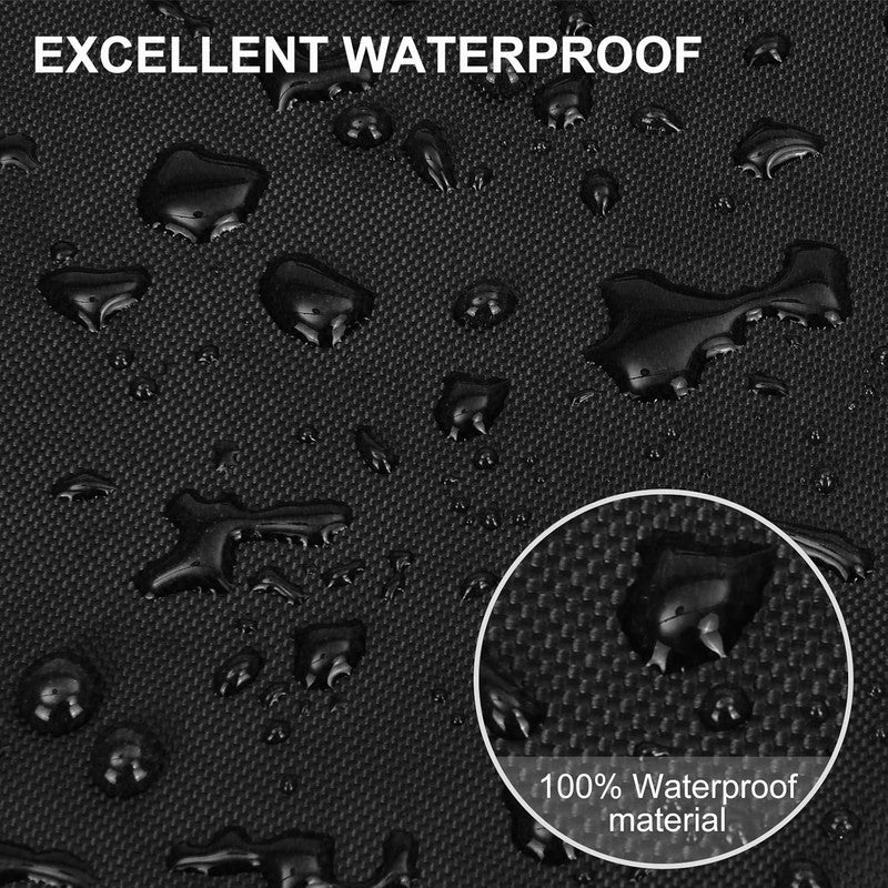 Garden Parasol Umbrella Cover Waterproof Anti-UV Patio Oxford 81x30x46cm Black