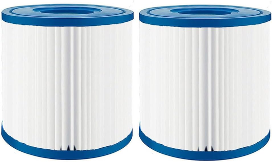 Filter Cartridge Type D 2Pcs Swimming Pool Spa Replacement for Intex Bestway Pum