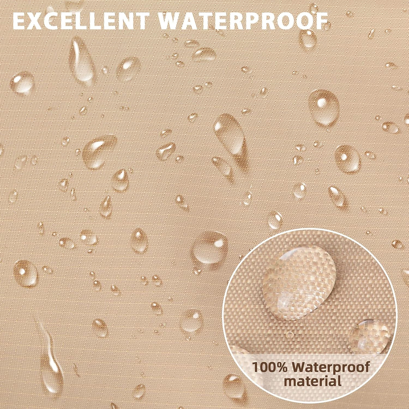 Garden Parasol Covers Outdoor Patio Umbrella Cover Waterproof Anti UV 420D