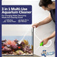 Aquarium Syphon Cleaner Vacuum Pump 3-in-1 Water Changer Gravel Washer Kit
