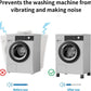 Anti Vibration Feet Pads Washing Machine Dryer Support Stand Rubber Grey 4Pc