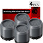 Anti Vibration Feet Pads Washing Machine Dryer Support Stand Rubber Grey 4Pc