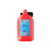 5L Fuel Jerry Can Petrol Diesel Car Spout Nozzle Lawnmower Motorbike Red All Ride
