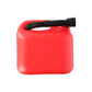 5L Fuel Jerry Can Petrol Diesel Car Spout Nozzle Lawnmower Motorbike Red