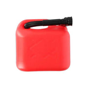 5L Fuel Jerry Can Petrol Diesel Car Spout Nozzle Lawnmower Motorbike Red All Ride