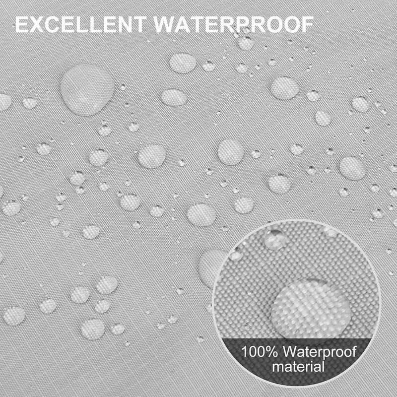 Garden Parasol Cover Waterproof Outdoor Patio Umbrella Anti-UV 420D 81X30X46Cm