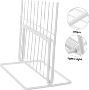 2Pcs Refrigerator Shelf Dividers Mesh Partition Freezer Closet Organizer White