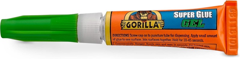 Gorilla Super Glue Gel 3g All Purpose No Run Strong Adhesive Repair