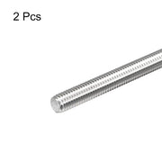 Stainless Steel Fully Threaded Rod M10 x 300mm 1.5mm Pitch Right Hand 2PCS Unbranded