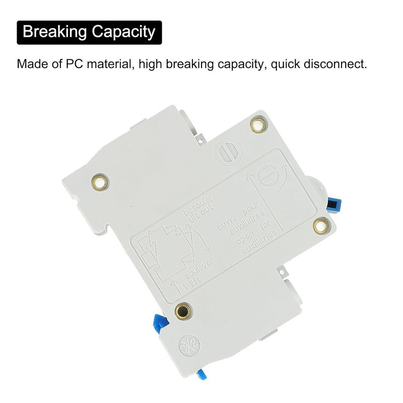 Miniature Circuit Breaker 6A 230/400V 1 Pole DZ47-63 C6 Low Voltage DIN Rail