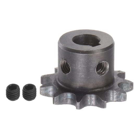 Roller Chain Sprocket 06B 11T 3/8'' Pitch 10mm Bore A3 Carbon Steel Drive Gear