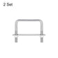 Square U-Bolts M8 304 Stainless Steel 72mm Width 70mm Length Nuts Plates 2pc