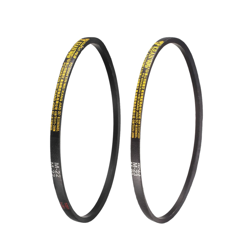 M-22 M-23 Drive V-Belt 22'' 23'' Rubber Power Transmission Belt 2PCS Industrial