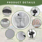 Mosquito Bee Head Net Hat Grey Nylon Midge Face Mesh for Hiking Camping Fishing Unbranded