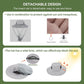 Mosquito Bee Head Net Hat Grey Nylon Midge Face Mesh for Hiking Camping Fishing Unbranded