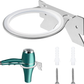 Hair Dryer Holder Wall Mount Stainless Steel for Bathroom Bedroom Barber Does not apply