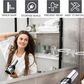 Hair Dryer Holder Wall Mount Stainless Steel for Bathroom Bedroom Barber Does not apply