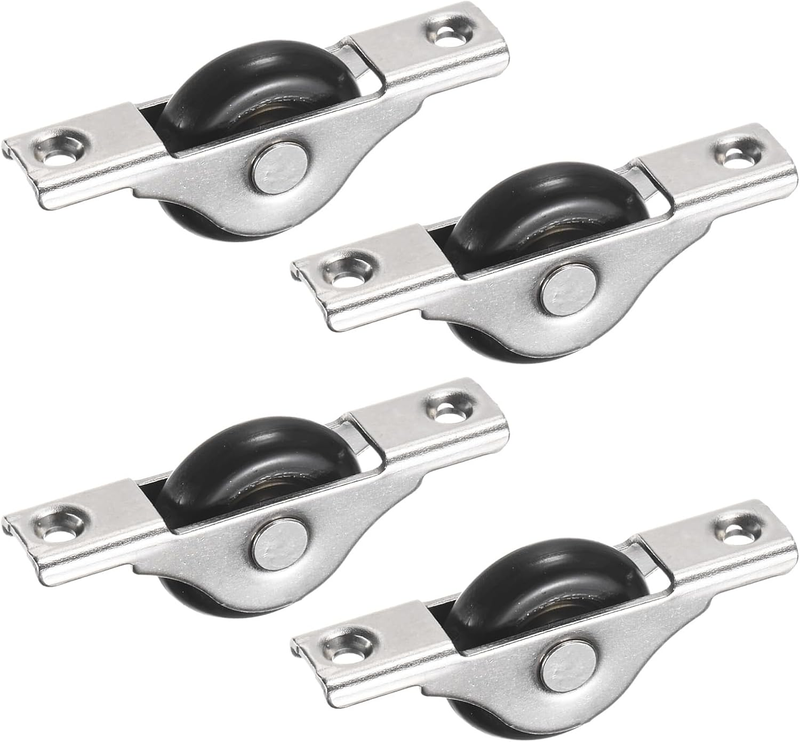 4 Pack Sliding Door Rollers 30mm Nylon Window Wheels Patio Screen Door Repair