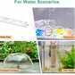 Clear Acrylic Pipe 13mm ID 19mm OD 305mm Rigid Plastic Tube Round Rod