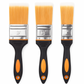 Paint Brush Set 3pcs for DIY Painting & Decorating 1'' 1.5'' 2'' Home Tools
