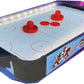 Air Hockey LED Tabletop Game Light Up Arcade Set with 2 Pushers 2 Pucks