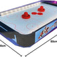 Air Hockey LED Tabletop Game Light Up Arcade Set with 2 Pushers 2 Pucks