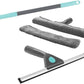 Window Cleaning Kit Telescopic Squeegee Mop Wash Wipe Tool Set Extension Pole