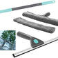 Window Cleaning Kit Telescopic Squeegee Mop Wash Wipe Tool Set Extension Pole