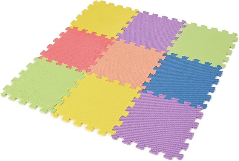 Soft EVA Foam Play Mat Baby Floor Tiles 29x29cm Interlocking Kids Playroom Mat