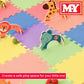 Soft EVA Foam Play Mat Baby Floor Tiles 29x29cm Interlocking Kids Playroom Mat