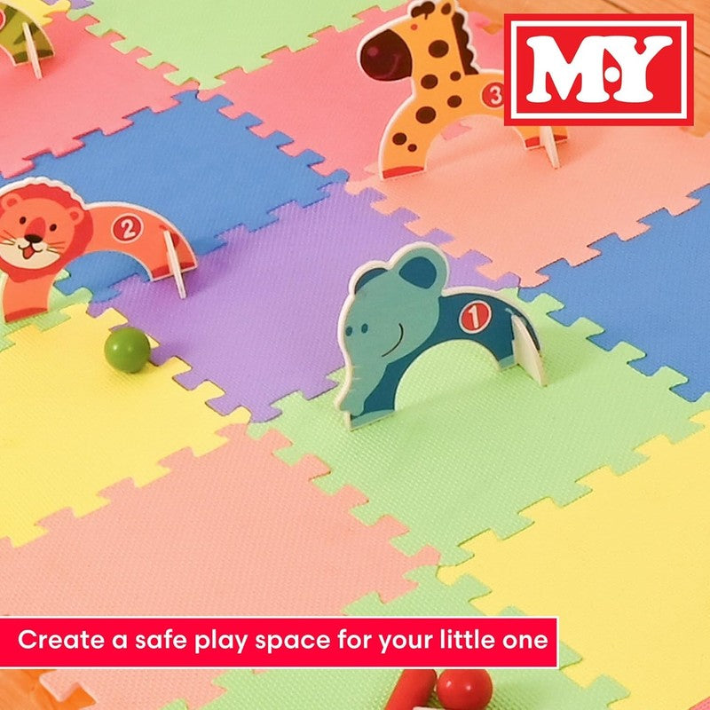 Soft EVA Foam Play Mat Baby Floor Tiles 29x29cm Interlocking Kids Playroom Mat